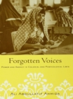 Forgotten Voices : Power and Agency in Colonial and Postcolonial Libya - eBook