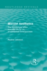 Marxist Aesthetics : The foundations within everyday life for an emancipated consciousness - eBook