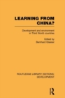 Learning from China? : Development and Environment in Third World Countries - eBook