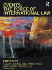 Events: The Force of International Law - eBook