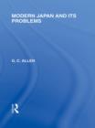 Modern Japan and its Problems - eBook
