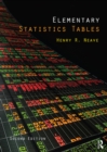 Elementary Statistics Tables - eBook
