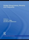 Global Governance, Poverty and Inequality - eBook