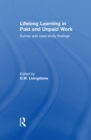 Lifelong Learning in Paid and Unpaid Work : Survey and Case Study Findings - eBook