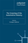 The Greening of the Automotive Industry - eBook