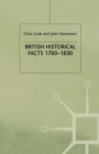 British Historical Facts, 1760-1830 - eBook