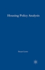 Housing Policy Analysis : British Housing in Culture and Comparative Context - eBook