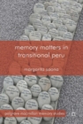 Memory Matters in Transitional Peru - eBook