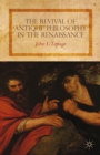 The Revival of Antique Philosophy in the Renaissance - eBook