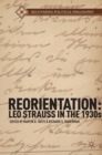 Reorientation: Leo Strauss in the 1930s - eBook