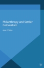 Philanthropy and Settler Colonialism - eBook