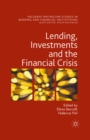 Lending, Investments and the Financial Crisis - eBook