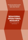 Behavioral Operational Research : Theory, Methodology and Practice - eBook