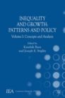 Inequality and Growth: Patterns and Policy : Volume I: Concepts and Analysis - eBook