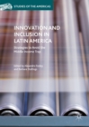 Innovation and Inclusion in Latin America : Strategies to Avoid the Middle Income Trap - eBook