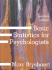 Basic Statistics for Psychologists - Book