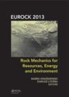 Rock Mechanics for Resources, Energy and Environment - Book