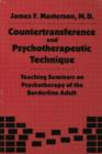 Countertransference and Psychotherapeutic Technique : Teaching Seminars - Book