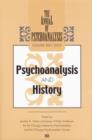 The Annual of Psychoanalysis, V. 31 : Psychoanalysis and History - Book