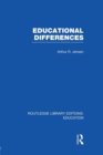 Educational Differences (RLE Edu L) - Book