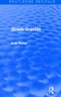 Greek Oracles (Routledge Revivals) - Book
