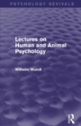 Lectures on Human and Animal Psychology - Book