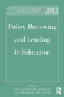 World Yearbook of Education 2012 : Policy Borrowing and Lending in Education - Book