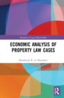 Economic Analysis of Property Law Cases - Book