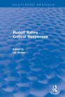 Rudolf Bahro Critical Responses - Book