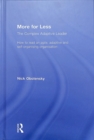 More for Less : The Complex Adaptive Leader - Book