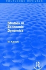 Routledge Revivals: Studies in Economic Dynamics (1943) - Book