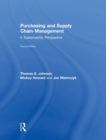 Purchasing and Supply Chain Management : A Sustainability Perspective - Book