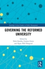 Governing the Reformed University - Book