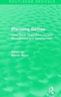 Routledge Revivals: Planning Games (1985) : Case Study Simulations in Land Management and Development - Book