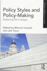 Policy Styles and Policy-Making : Exploring the Linkages - Book