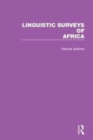 Linguistic Surveys of Africa - Book