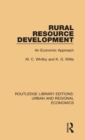 Rural Resource Development : An Economic Approach - Book