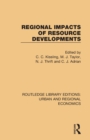 Regional Impacts of Resource Developments - Book