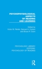 Psychophysiological Aspects of Reading and Learning - Book