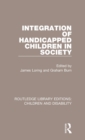 Integration of Handicapped Children in Society - Book