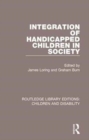 Integration of Handicapped Children in Society - Book