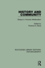 History and Community : Essays in Victorian Medievalism - Book
