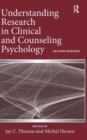Understanding Research in Clinical and Counseling Psychology - Book