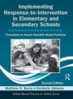 Implementing Response-to-Intervention in Elementary and Secondary Schools : Procedures to Assure Scientific-Based Practices, Second Edition - Book