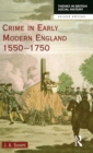 Crime in Early Modern England 1550-1750 - Book