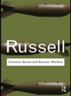 Common Sense and Nuclear Warfare - Book