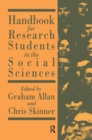 Handbook for Research Students in the Social Sciences - Book