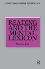 Reading and the Mental Lexicon - Book