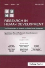 Risk and Resilience in Human Development : A Special Issue of Research in Human Development - Book