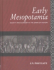 Early Mesopotamia : Society and Economy at the Dawn of History - Book